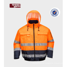 chaqueta de seguridad eléctrica uniforme del guardia de seguridad del nuevo diseño al por mayor barato